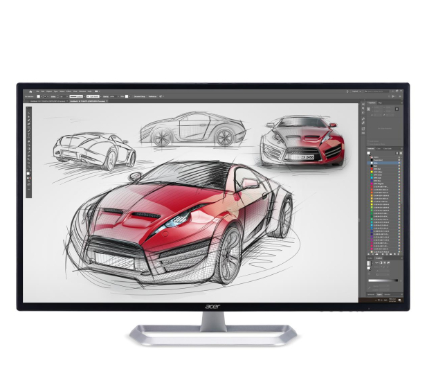 Acer EB321HQUCBIDPX czarno-srebrny - 526473 - zdjęcie